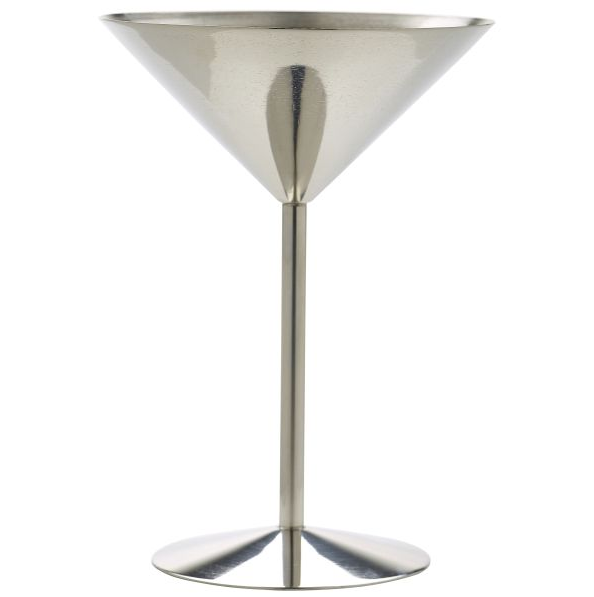 Stainless Steel Martini Glass 8.5oz / 24cl
