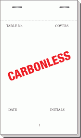 Carbonless Waiter Order Pads Duplicate Large