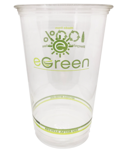 TruGreen Recyclable Printed r-Pet Pint to Brim Tumbler CE 20oz / 568ml