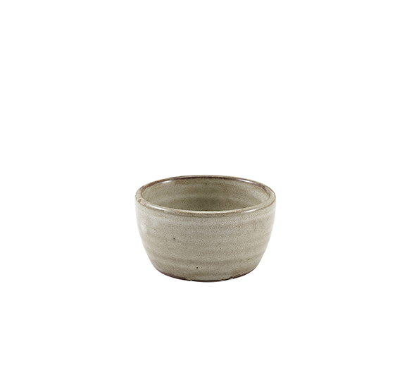 Terra Porcelain Grey Ramekin 6.7 x 3.6cm
