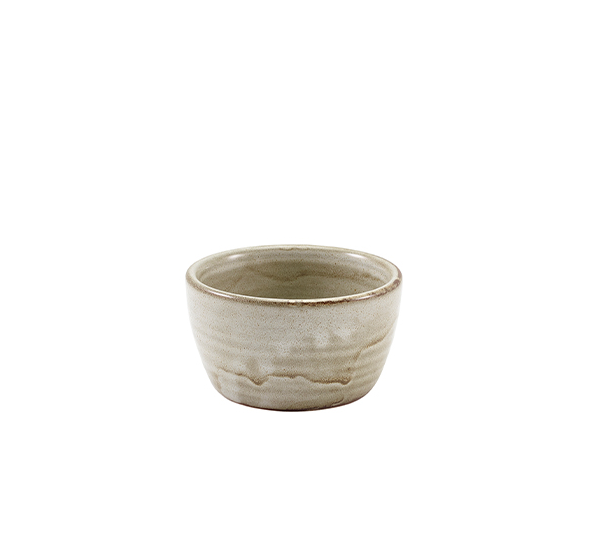 Terra Porcelain Grey Ramekin 7.8 x 4.3cm 