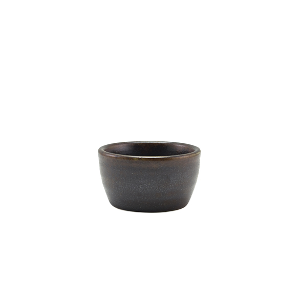Terra Porcelain Cinder Black Ramekin 6.2 x 3.5cm