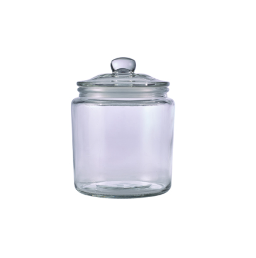 Genware Glass Biscotti Jar 90cl