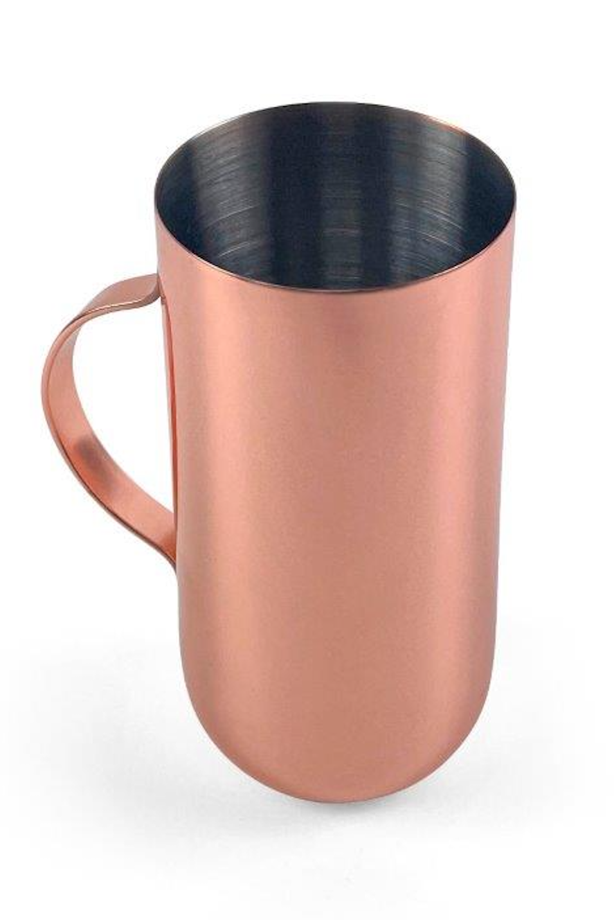 Copper Plated Tall Mug 450ml