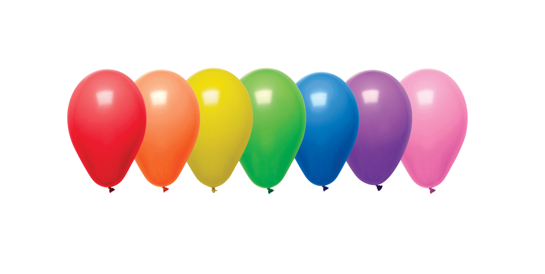 Multi-Coloured Adult Round Balloons 12inch