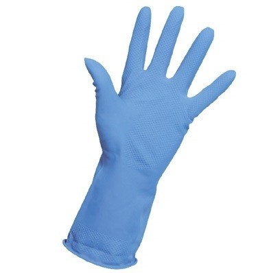 Household Rubber Gloves Blue