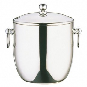Elia Curved Double Wall Ice Bucket Stainless Steel 3Ltr
