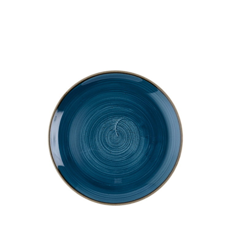 Churchill Stonecast Java Blue Coupe Plate 6.5inch / 16.5cm