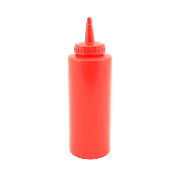 Squeeze Sauce Bottle Red 12oz 