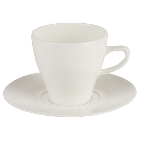 Porcelite Connoisseur Fine Bone China Standard Tea Cups 8oz / 22cl 