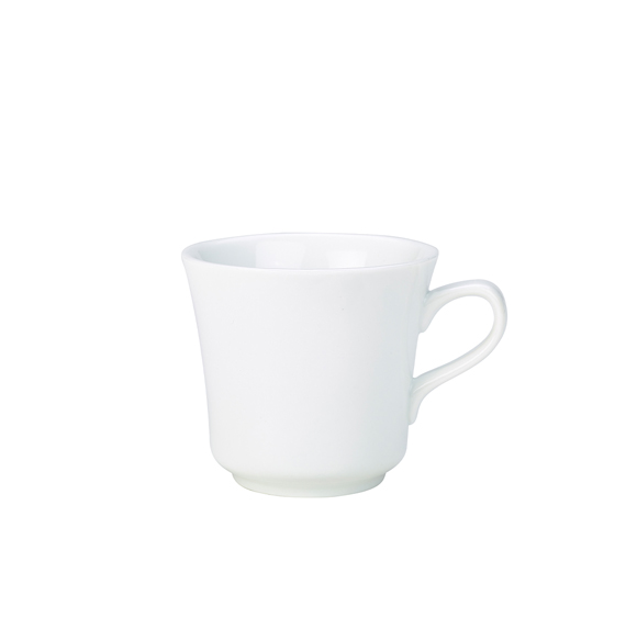 Genware Porcelain Tea Cup 23cl / 8oz