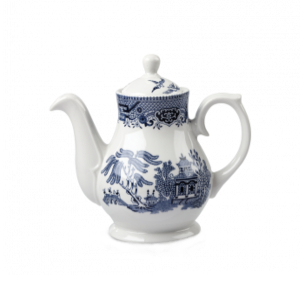 Churchill Vintage Prints Blue Willow Sandringham Tea/Coffee Pot 42cl 