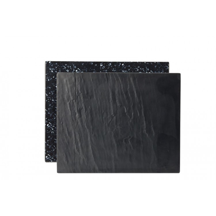 Melamine Slate / Granite Effect Reversible Platters GN 1/2 32 x 26cm