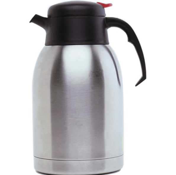 Vacuum Push Button Jug Stainless Steel 1.5L