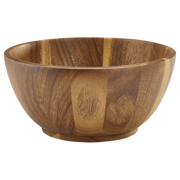 Acacia Wood Bowl 25 x 12cm