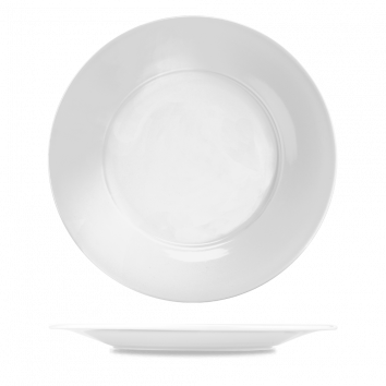 Churchill Art de Cuisine Menu Porcelain Broad Rim Dinner Plate 30.5cm 