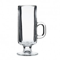 These stylish Handled Speciality Coffee Glasses 8oz / 23cl  are made from glass and give your hot drinks a new modern look.