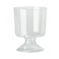 Disposable Wine Glasses One Piece 6oz / 170mll
