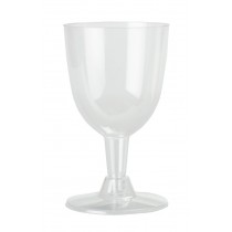 Disposable Wine Glasses 2 Piece 6oz / 175ml 