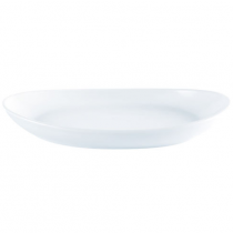 Porcelite White Oval Bistro Platter 13.5inch / 34cm 