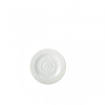 Royal Genware White Porcelain 15.5cm Saucer for Tea Cup 23cl/8oz