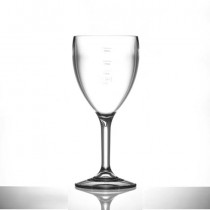 Elite Premium Polycarbonate Wine Glasses 11oz LCE at 125ml, 175ml & 250ml