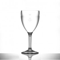  Elite Premium Polycarbonate Wine Glasses 11oz LCE at 175ml & 250ml