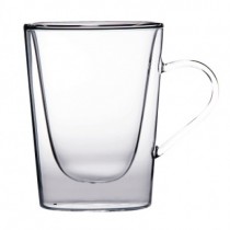 Duos Double Walled Glass Latte Mugs 10.5oz / 30cl 