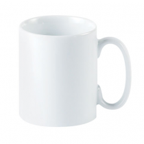 Porcelite White Straight Sided Mug 10oz / 28cl