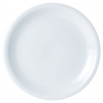 Porcelite White Narrow Rimmed Plate 6.25inch / 16cm