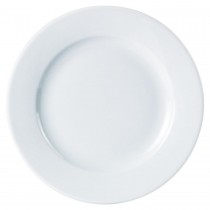 Porcelite White Winged Plates 7.5inch / 19cm