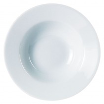 Porcelite White Winged Pasta & Soup Plate 10inch / 25cm 17oz / 48cl