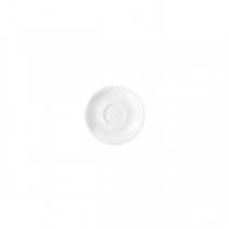 Royal Genware White Porcelain 16cm Saucer for Angled Mug 35cl/12.25oz 