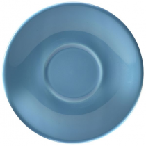 Genware Porcelain Blue Saucer 6.25inch / 16cm