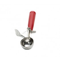 Tablecraft Size 24 Thumb Press Disher with Red Handle