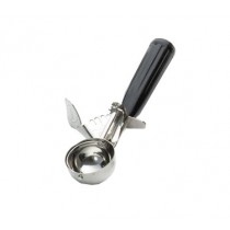 Tablecraft Size 30 Thumb Press Disher with Black Handle