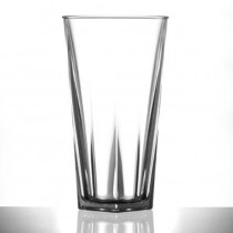 Elite Penthouse Polycarbonate Pint Nucleated Glasses CE 20oz / 568ml 