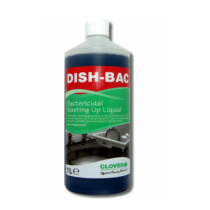 Clover Dish-Bac Bactericidal Washing Up Liquid 1ltr 