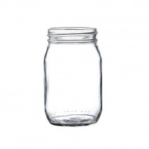Glass Drinking Jam Jar 45.5cl 16oz