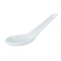 Porcelite White Chinese Spoons 5.5inch / 14cm  