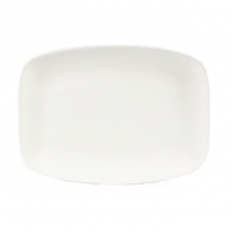Churchill X Squared Oblong Plate White 26 x 20cm 