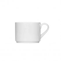 Bauscher Purity White Stackable Cups 7.75oz / 22cl 