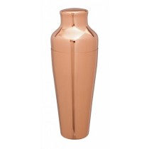 Mezclar Copper Plated Art Deco Cocktail Shaker 500ml