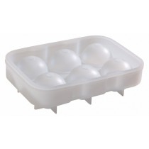 Silicone Ice Ball Mould 6 Cavity