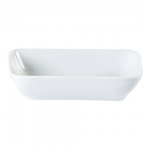 Porcelite White Rectangular Serving Dish 6.5 x 5inch / 16 x 12cm 12oz / 34cl