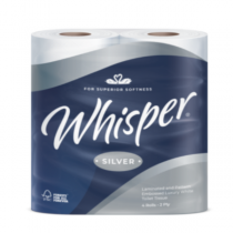 Whisper Silver Luxury Toilet Tissue 