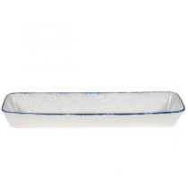 Churchill Stonecast Hints Indigo Blue Rectangular Baking Dish 53 x 16cm