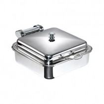 Square Induction Chafer & Stainless Steel Insert 