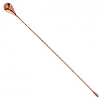 Twisted Copper Plated Bar Spoon 50cm 