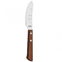 Tramontina Polywood Brown Handle Cut Out Pizza Knives 21cm 